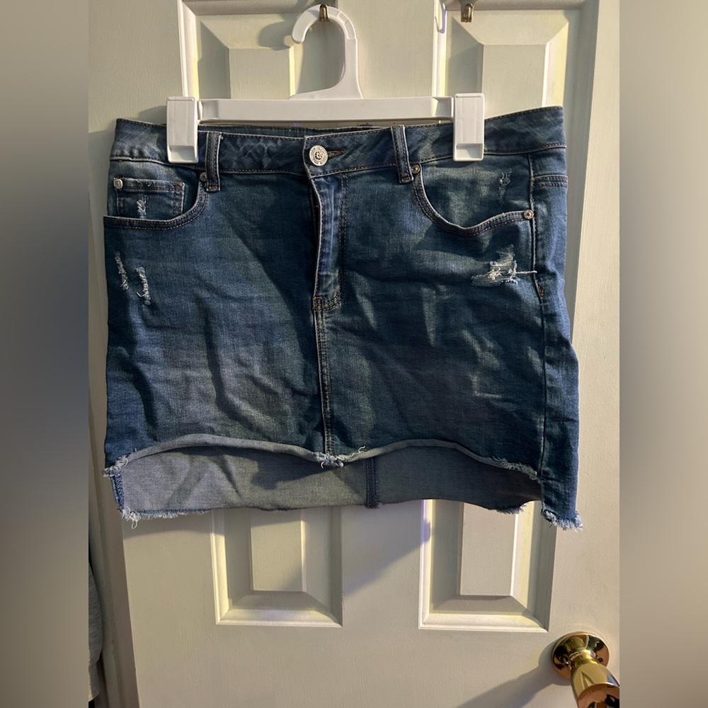 Jean Skirt size Large